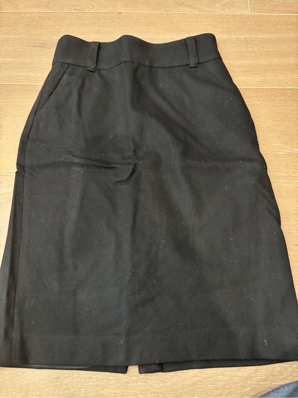 Banana Republic Black High-Waist Pencil Skirt